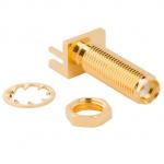 RF Connector SMA PCB End Launch Jack 50 Ohm (Jack, Female) L25.5mm